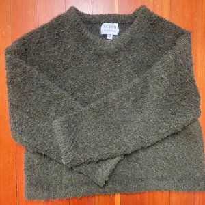 Le Bon Shoppe Envie Sweater S Womens Green Pullover Oversized